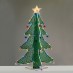 3D TINSEL FOLDABLE TREE WITH STAR 52 LED ΠΟΛΥΧΡΩΜΑ ΚΑΙ ΘΕΡΜΟ ΑΣΤΕΡΙ 40x40x93cm IP44 ΣΥΝ 5m  | Aca | X05481533
